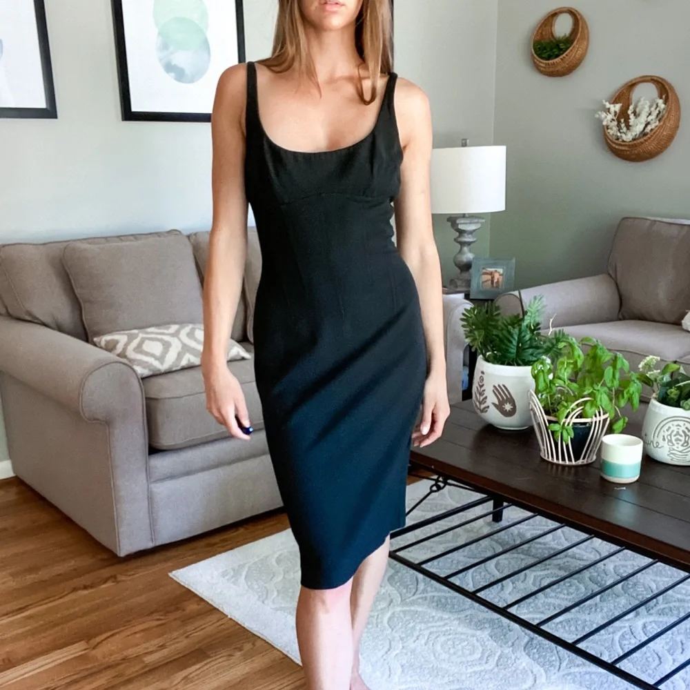 DOLCE & GABBANA • little black cocktail dress - Picture 14 of 16